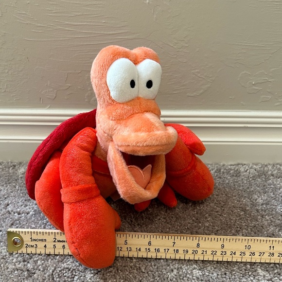 Sebastian The Little Mermaid Plush - Picture 2 of 8